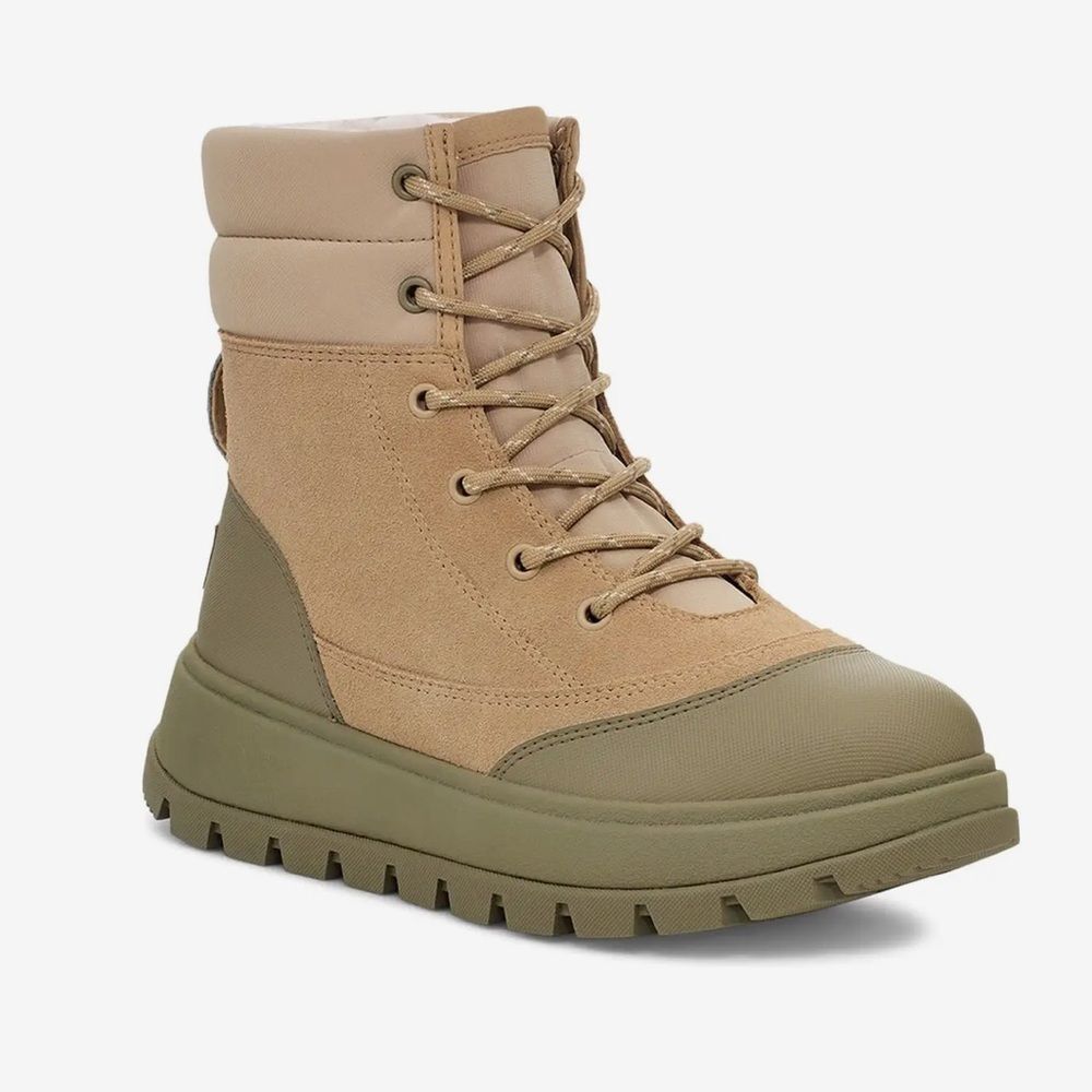 Koolaburra Tan and Olive Winter Boots